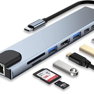 ADAPTATEUR TYPE C 8 EN 1